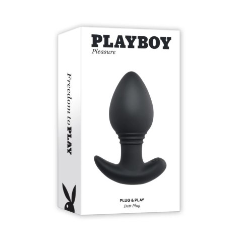 Playboy Pleasure Plug 10 Trybow Wibracji Silikonowy Pilot USB