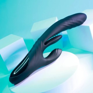 Playboy Pleasure Rapid Rabbit - Wibrator potrojny, silikonowy, 10 trybow