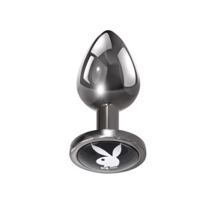 Playboy Pleasure Tux Aluminium Plug Small - elegancki korek metalowy