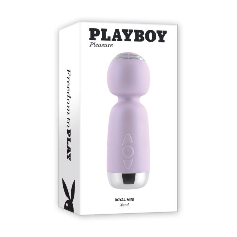 Playboy Royal Mini - kompaktowy wibrator 10 trybow, silikon, USB