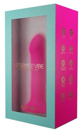 Adrien Lastic Hitsens 2 Vibe silikonowy model 10 trybow rożowy 17,2 cm