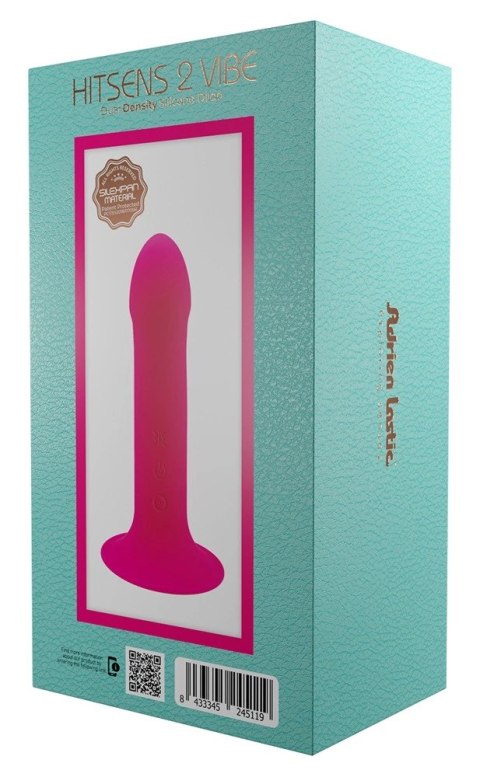 Adrien Lastic Hitsens 2 Vibe silikonowy model 10 trybow rożowy 17,2 cm