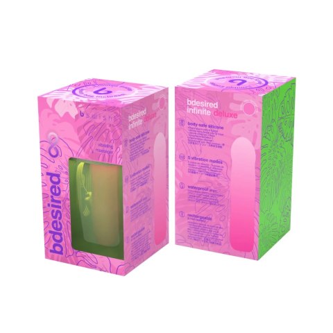 B Swish Bdesired Infinite Deluxe Limitowana Edycja rożowy silikon