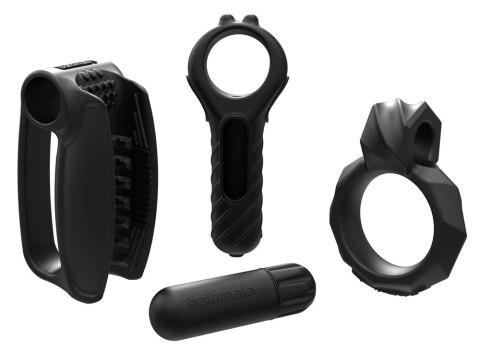 Bathmate Vibe Endurance Kit 4w1 - silikonowy zestaw z wibrobullet i lubrykantem