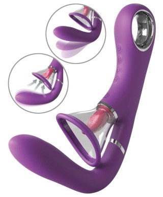 Fantasy For Her Her Ultimate Pleasure Pro - Wibrator G z systemem ssącym