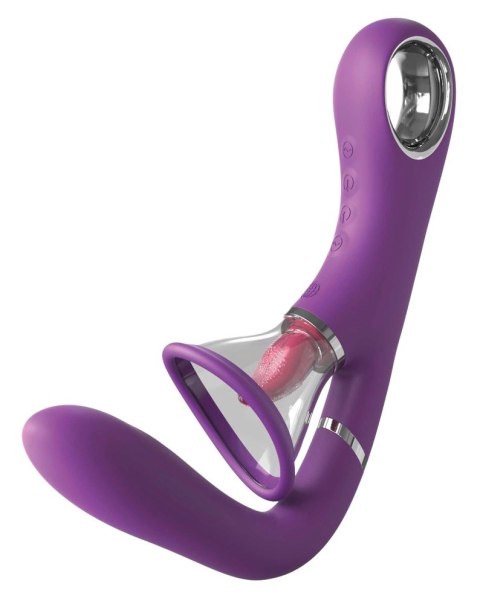 Fantasy For Her Her Ultimate Pleasure Pro - Wibrator G z systemem ssącym