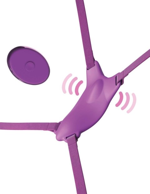 Fantasy For Her Ultimate Butterfly - Wibrator do majtek z pilotem, rożowy