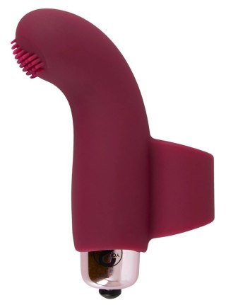 Magic Shiver Finger Vibe silikonowy model na palec 8,5 cm z wypustkami