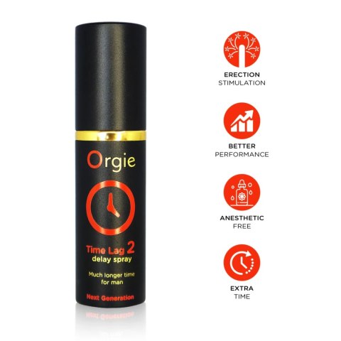 Orgie Time Lag 2 Spray do masażu opoźniający 10 ml 167 dawek