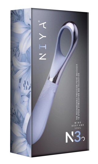 Rocks Off NIYA 3 wibrujący masażer z uchwytem na palec, silikonowy