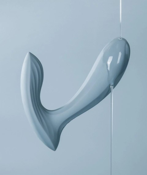 Svakom Erica - niebieska maszyna intymna do noszenia, Bluetooth, 11 trybow