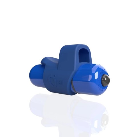 The Screaming O FingO Slim Wibrator na palec 6 funkcji niebieski