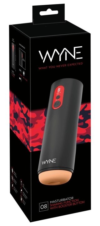 WYNE Model 08 Automatyczna maszyna intymna z pulsacją, LED, 30,5 cm