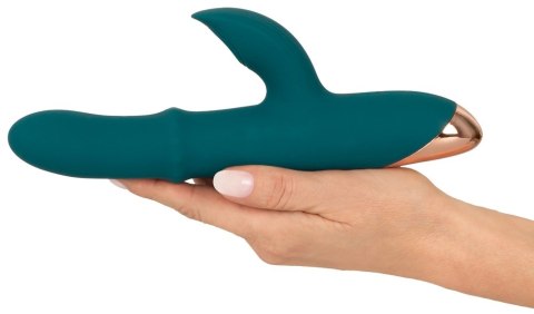 You2Toys Thumping Rabbit - podwojny masażer z ruchomym pierścieniem, fioletowy