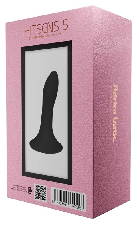 Adrien Lastic Hitsens 5 silikonowy model elastyczny 12,9 cm czarny