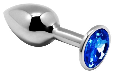 Alive Zestaw 3 metalowych wtyczek z kolorowymi kryształami - 3 rozmiary