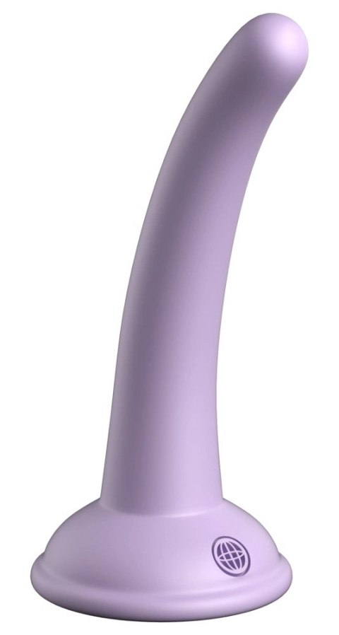 Dillio Platinum Curious Five 14,6 cm silikonowy zakrzywiony fioletowy
