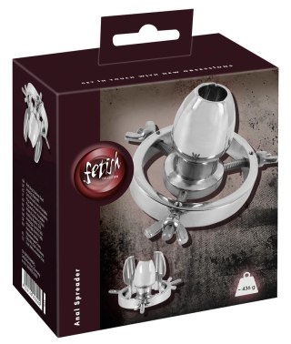 Fetish Collection Metalowy Wziernik Regulowany Srebrny 6,4 cm Stal Nierdzewna