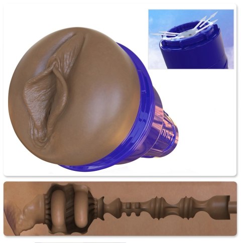 Fleshlight Boost Bang Dark - System kontroli powietrza, brązowy 24,8 cm