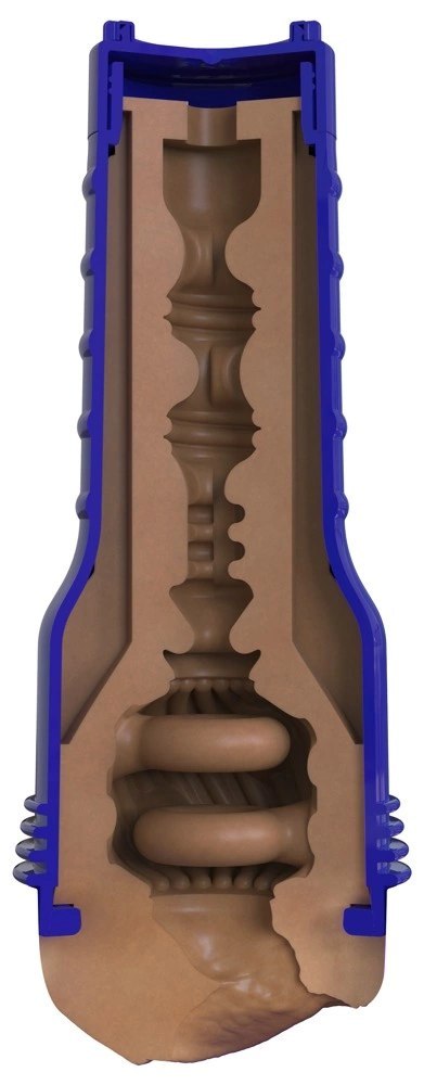 Fleshlight Boost Bang Dark - System kontroli powietrza, brązowy 24,8 cm