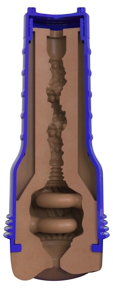 Fleshlight Boost Blast Dark - model z funkcją regulacji podciśnienia, brązowy