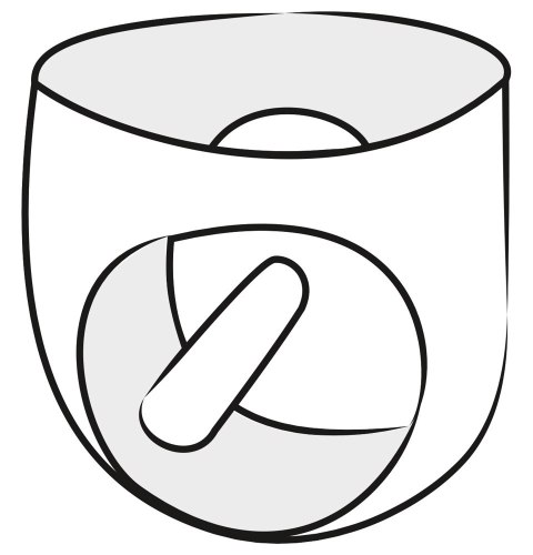 Late X Slipy lateksowe z anatomicznym elementem czarne M/L