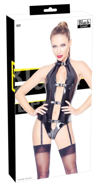 Black Level Body Vinyl XL z zamkiem i regulowanymi szelkami