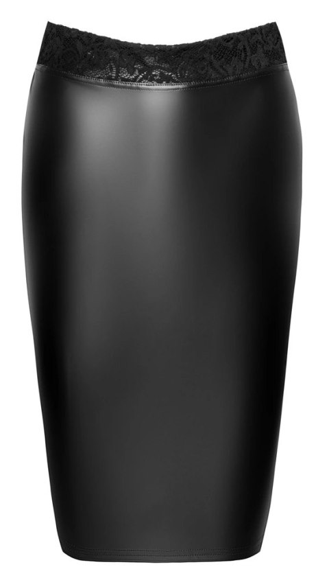 Noir Handmade S Matowa Spodnica Koronkowy Tył Czarna S