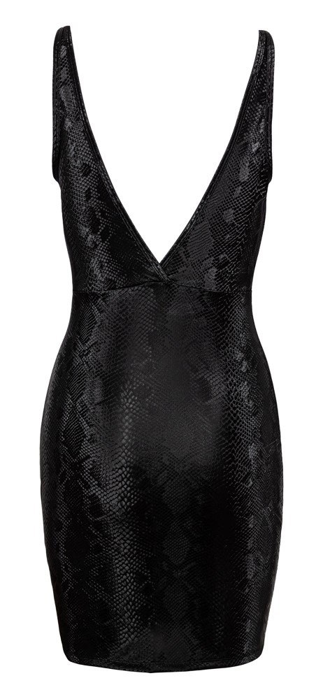 Cottelli PARTY sukienka mini XL matowa imitacja skory węża