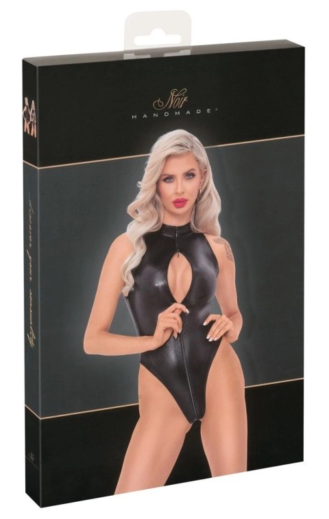 Noir Body Skorzane Wykończenie Snakeskin Czarny XL Komfortowy