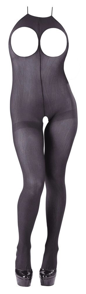 NO:XQSE Kombinezon Intymny Czarny S-L z Odsłonięciem Plecow