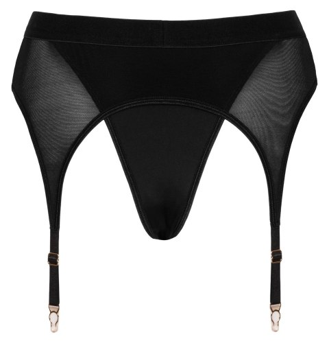 Bad Kitty Stringi XL z pasem do pończoch i mocowaniem akcesoriow