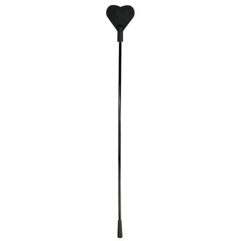 Bad Kitty Czarna Silikonowa Packa Serce 44 cm - Model do Krępowania