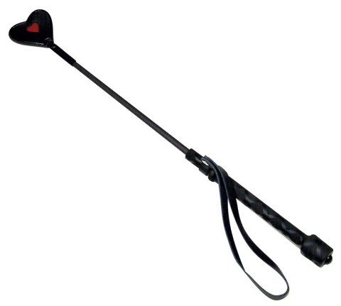 Bad Kitty Czarna packa Serce 45 cm uchwyt ozdobny PU