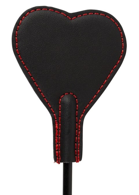 Bad Kitty Dwustronna Packa Serce Czarna 25cm Poliuretan/Futerko