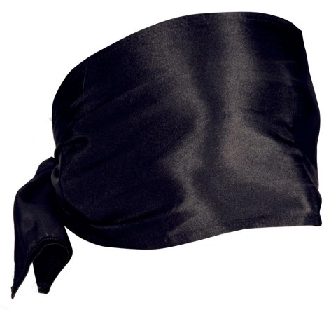 Bad Kitty Satynowy Szal Wiązany Na Oczy Czarny 120x15cm