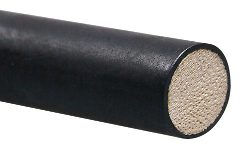 Fetish Collection Bat trzcinowy z powłoką winylową 75 cm czarny