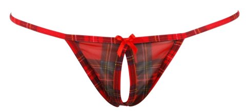 Cottelli Collection Komplet Bielizny Kratka i Koronka 3-częściowy S