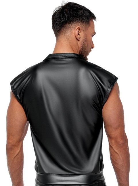 NEK Koszulka Męska Czarna XL Matowa Swobodna Stylowa