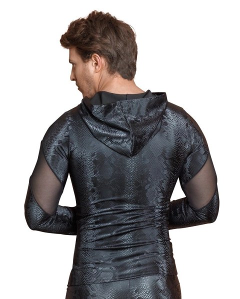 NEK Koszulka Męska Snake Skin L z Kapturem i Zamek Powernet