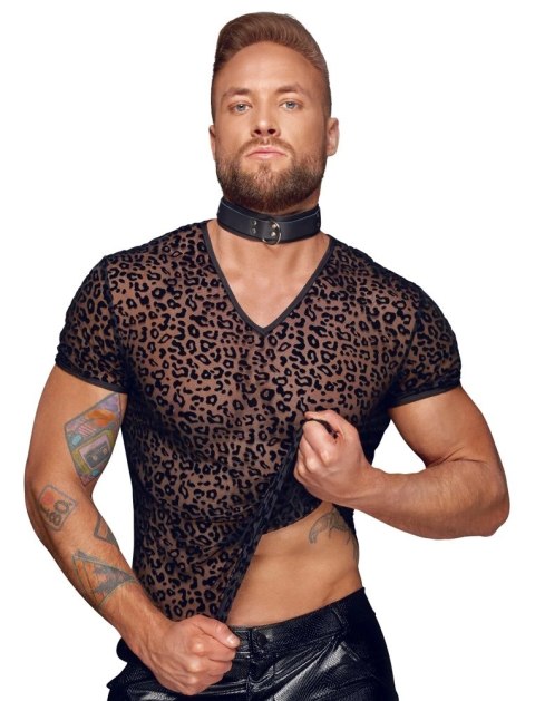 Noir Koszulka Męska Przezroczysta XL Czarna Panterka Powernet