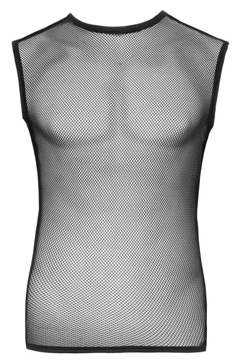 Svenjoyment Bezrękawnik Męski Gruba Siateczka Czarny XL/2XL