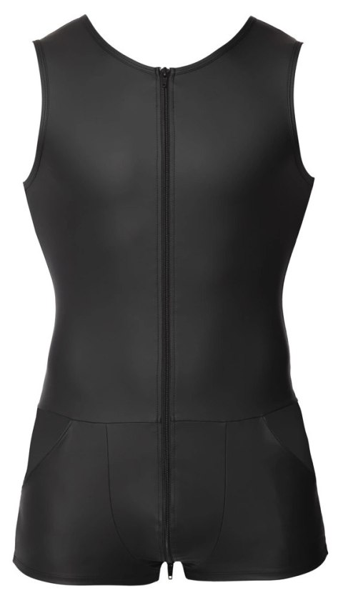 Svenjoyment Kombinezon Czarny Matowy L z Kieszeniami i Zamkiem 3-kierunkowym