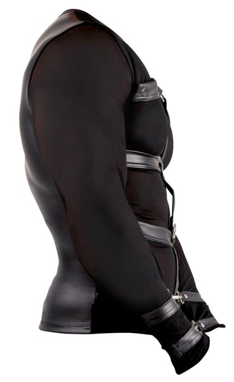 Svenjoyment Koszulka Siateczkowa z Matowym Wykończeniem i Mankietami S