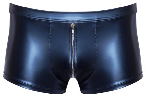 NEK Bokserki Męskie Matowe Niebieskie z Zamkiem 2XL