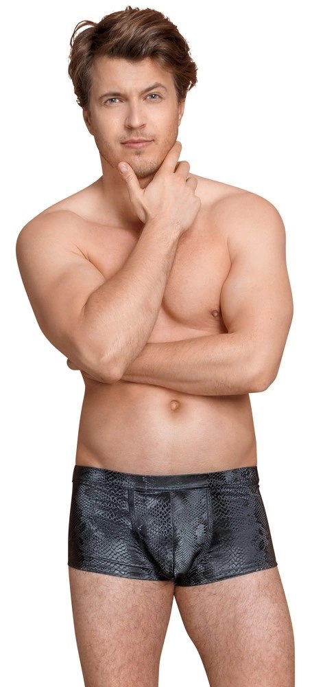 NEK Bokserki Męskie Snake Look S - elastyczne, połyskujące