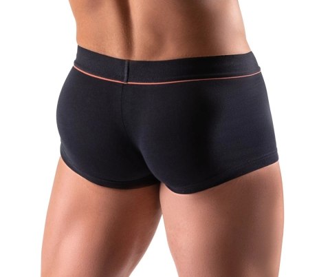 Svenjoyment Bokserki Męskie S Czarny z Czerwonym Paskiem Organic Cotton