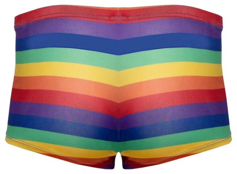 Svenjoyment Bokserki męskie tęczowe paski 2XL elastyczne komfort