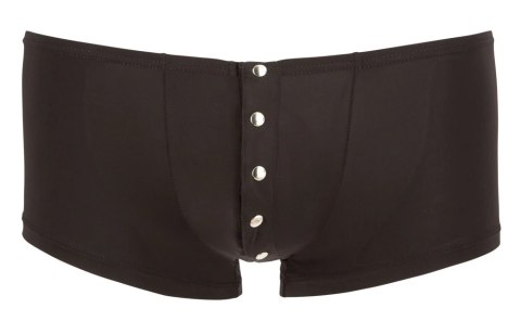 Svenjoyment Bokserki Męskie L Elastyczne Czarne z Zatrzaskami Srebrnymi