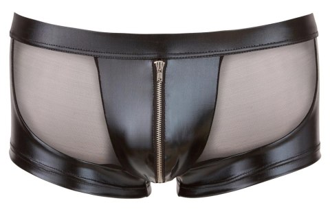 Svenjoyment Bokserki Męskie Powernet z Siateczką i Zamkiem, Czarne S